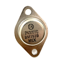 Transistor de puissance NPN en silicium 2N3055, boîtier TO-3 métallique, 60V 15A 115W, amplificateur audio, régulateur de commutation complémentaire MJ2955