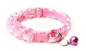 Collar para Perro Pequeño con Campana, Collares para Cachorros Coloridos, Collares para Perro con Flores de Nailon Suave al por Mayor - Product Image 6