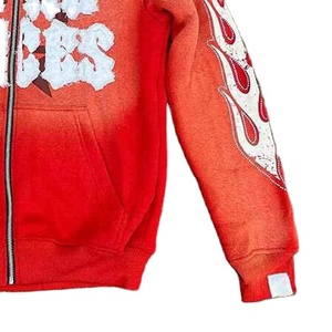 เสื้อฮู้ดดี้ผู้ชายไซส์ใหญ่ ผ้าฝ้าย แต่งดีเทลขาดๆ แบบมีสไตล์ คุณภาพสูง ผลิตจากผ้าฝ้ายแท้ สวมใส่สบายๆ มีจำหน่ายแล้ว - Product Image 3