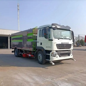 Fabricante Chino HOWO, Camión Barredor de Carreteras 4x2 de 6 Ruedas, Vehículo de Limpieza de Calles - Product Image 3