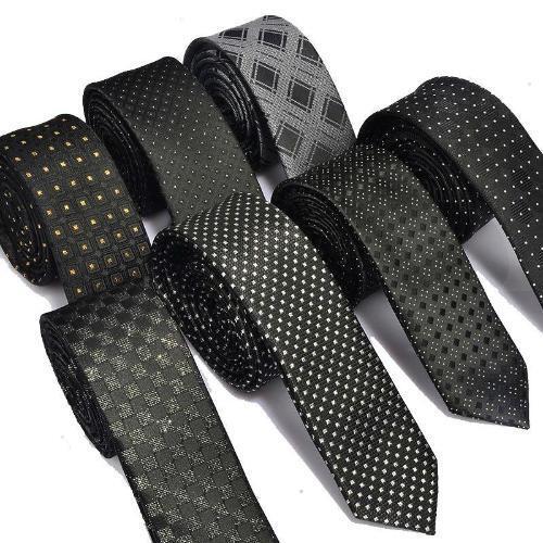 2022 Men's business tie pocket scarf cufflink gift box wedding party tie set High Quality cheap mens neck ties