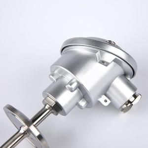 Датчик температуры <span class=keywords><strong>PT100</strong></span> <span class=keywords><strong>RTD</strong></span> в бронированном корпусе с клеммной головкой, резьбовым креплением, из нержавеющей стали SS304/SS316, настраиваемая длина - Product Image 4