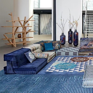 <span class=keywords><strong>Sofa</strong></span> Modular Modern untuk Ruang Tamu, <span class=keywords><strong>Sofa</strong></span> Kain <span class=keywords><strong>Corduroy</strong></span> yang Dapat Disesuaikan, <span class=keywords><strong>Sofa</strong></span> Sectional Mah Jong - Product Image 3