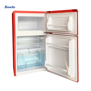 Smeta 265L 220V Réfrigérateur rétro autoportant à deux portes en vente - Product Image 4