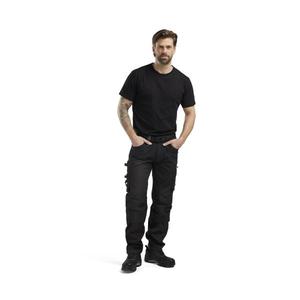 BLAKLADER - 179918609900C50 Pantalones artesanos con estiramiento Black - EAN 7330509862803 PANTALONES DE TRABAJO DE CARGO - Product Image 3
