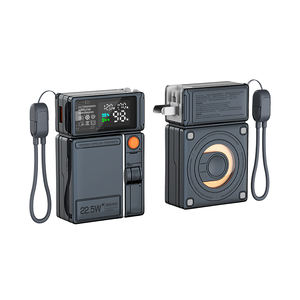 Ukalun AC 15W Banque d'alimentation sans fil pour <span class=keywords><strong>partage</strong></span> de montre magnétique 10000mAh pour <span class=keywords><strong>iPhone</strong></span> Banque d'alimentation 22.5W avec support de téléphone Câbles intégrés - Product Image 1