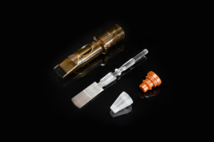 ตลับหมึกเข็มสัก20ชิ้นแบบใช้แล้วทิ้งสำหรับงานปักคิ้วด้วย M1 RL RS RM - Product Image 5