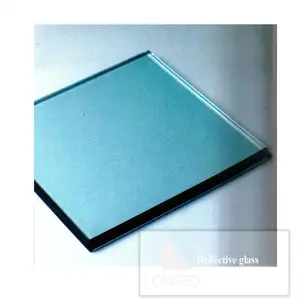 China novo preço claro e colorido matizado e baixo ferro flutuante vidro reflexivo