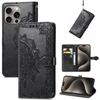 Vente en gros en Chine étui de téléphone antichoc Offre Spéciale d'usine pour Tecno Camon 20 Pro 5G étui de téléphone en cuir gaufré fleur Mandala