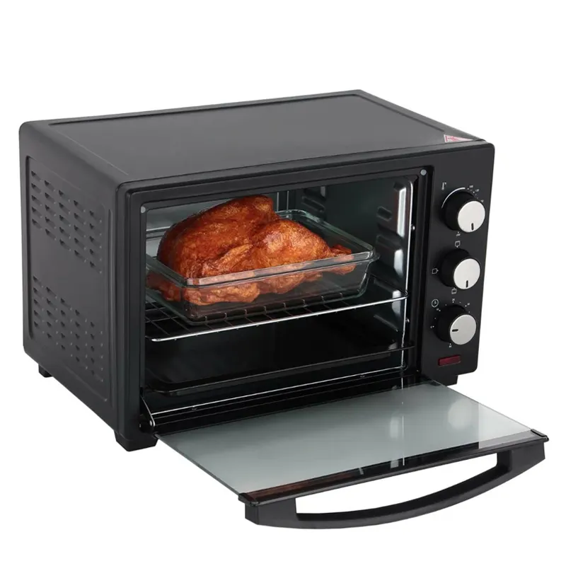 Customized High Temperature Stainless Steel Electric Baking Oven with Convection Rotisserie Function for Kitchen