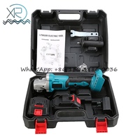 Meuleuse d'angle électrique sans fil, V 21V, moteur sans balais, batterie Rechargeable Li-ion, pour le polissage et la coupe