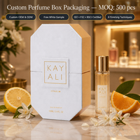 Boîte en carton rigide personnalisée pour parfum, emballage de parfum essentiel, boîte cadeau avec insert en mousse, boîte de parfum de luxe