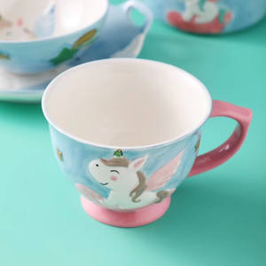 Taza de Cerámica con Diseño de Animal, Creativa, Pintada a Mano, 3D, con Asa, para Café, Té, Leche, <span class=keywords><strong>Desayuno</strong></span>, Regalos Originales - Product Image 3