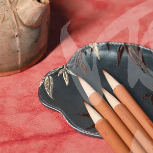<span class=keywords><strong>Pinceau</strong></span> à <span class=keywords><strong>encre</strong></span> extra large avec poils <span class=keywords><strong>de</strong></span> chèvre naturels pour la peinture et la calligraphie chinoise, manche long - Product Image 3