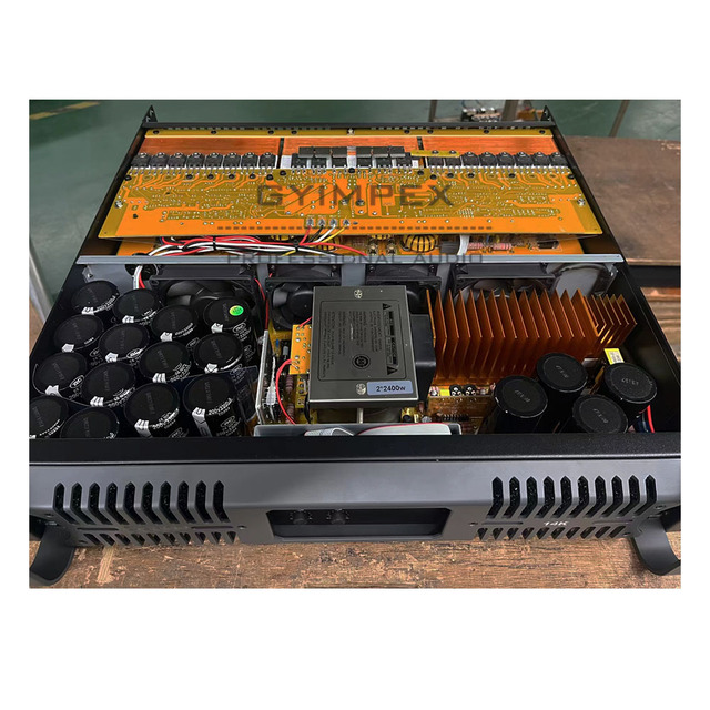 Lowest Price Digital Power Amplifier 2 Channels Class Td 2u 2400w*2 Space Power Amplifiers With Fixed Switching Frequency