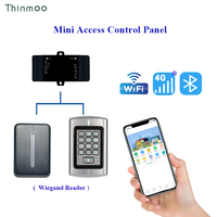Thinmoo BC220 4G GSM Teclado Inteligente Sem Fio para Controle de Acesso IoT com Gestão Remota e Entrada Sem Chave para Locais Remotos