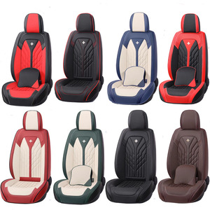 Accessoires de voiture à usage universel, petit MOQ, expédition rapide, prix d'usine, ensemble complet de housses de siège de voiture universelles - Product Image 2