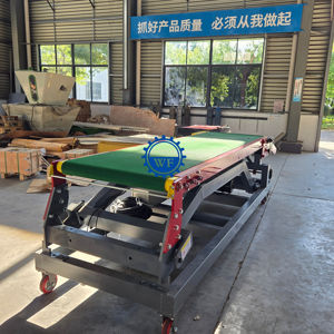 Chaîne de production Convoyeur hydraulique de chargement et de <span class=keywords><strong>d</strong></span>échargement de conteneurs facile à entretenir assurant des opérations continues - Product Image 2