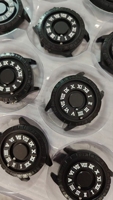 Nouvelle montre à Quartz Ultra Roulette de technologie noire de concepteur de vente chaude pour les hommes femmes nouveau Concept verre magnétique créatif d'alliage