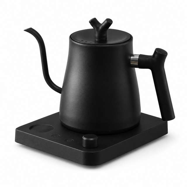 Stainless Steel Gooseneck Kettle Smart Digital Pour Over Coffee Water Boiler Temperature Control Gooseneck Electric Kettle