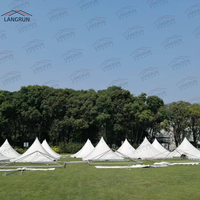 Tente Pagode en Aluminium PVC Imperméable de Haute Qualité 5x5m 10x10m pour Mariages, Fêtes et Événements Extérieurs Toutes Saisons