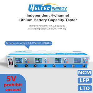 Pin Lithium sạc dung lượng xả <span class=keywords><strong>Tester</strong></span> 4 kênh 50A Pin sức khỏe <span class=keywords><strong>Tester</strong></span> Lithium Ion dung lượng pin <span class=keywords><strong>Tester</strong></span> - Product Image 2
