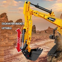 Nouvel ensemble de blocs de construction Sembo 712017 SY485H Excavatrice, échelle 1:26, briques de construction d'ingénierie, jouets éducatifs à assembler