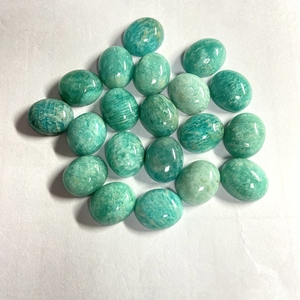 Natural <strong>Stones</strong> Oval Flat Bottom Cabochon 10*12mm Green <strong>Jade</strong> Moonstone <strong>Pink</strong> Rose Quartz - Product Image 6