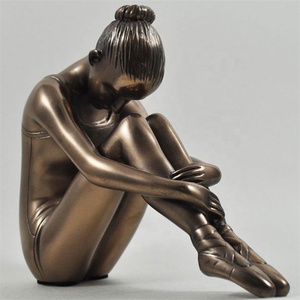 Offre Spéciale grandeur nature Bronze ballerine Statue Sculpture métal coulée Technique pour la décoration de la maison - Product Image 2