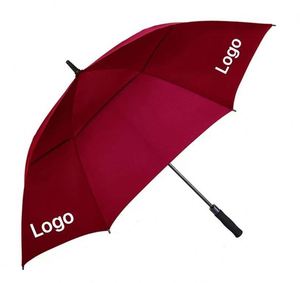 Golf-style Automatic Waterproof Wind-Resistant <b>Large</b> Size Reinforced Straight Handle EVA Material Silk <b>Umbrella</b> Promotional - Product Image 4
