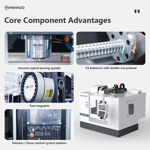 <span class=keywords><strong>CNC</strong></span> 3 sumbu VMC 650 pusat mesin vertikal dengan keling baik dan poros torsi kuat untuk manufaktur cetakan - Product Image 4