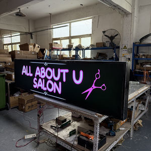 10*4FT/305*122cm Custom 3D <b>LED</b> Light Box <b>Sign</b> <b>Board</b> Indoor Advertising Rectangle Aluminum Frame High Brightness Durable - Product Image 4