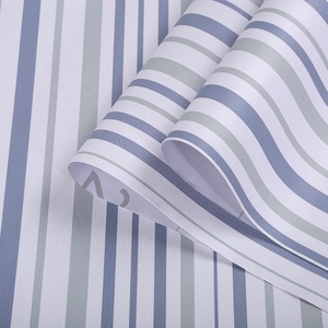 <span class=keywords><strong>Carta</strong></span> <span class=keywords><strong>da</strong></span> <span class=keywords><strong>Parati</strong></span> in Vinile per Decorazione Cameretta Bambini Nuovo Motivo Floreale Autoadesivo in PVC con Retro in <span class=keywords><strong>Carta</strong></span> Blu 20 Rotoli - Product Image 2