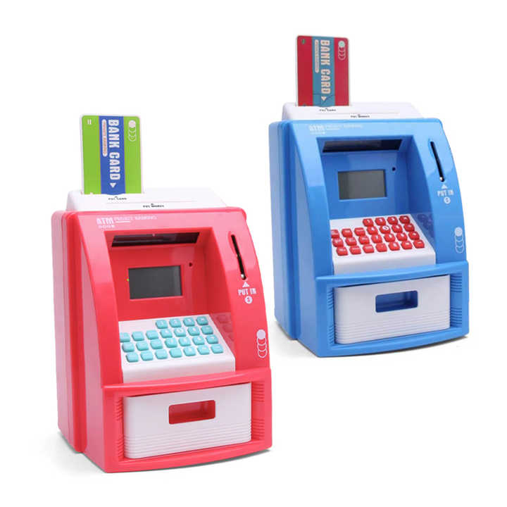 Toy Hot Sale Wholesale Atm Machine Toy Piggy Bank Electronic Money