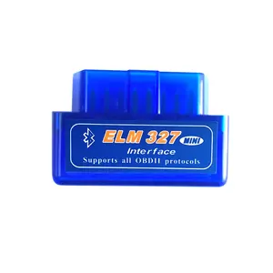 זול Elm327 Bluetooth4.0 OBD2 V1.5 Elm 327 OBDII סורק עבור אנדרואיד iOS מתאם רכב סורק