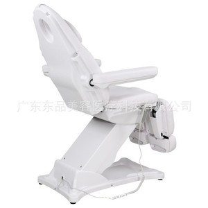 Table de massage électrique inclinable Dongpin 8184 pour salon de beauté, tatouage et maquillage permanent, blanche - Product Image 3