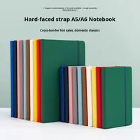 Tragbares A6 Mini-Taschennotizbuch mit Kunstledereinband Individuelles Logo Englisch-Übersetzungsheft-Geschenk