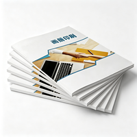 Fabrication sur mesure OEM ODM, vente en gros d'usine, couverture rigide, impression numérique artistique, magazine, catalogue, brochure, carton, carton ondulé