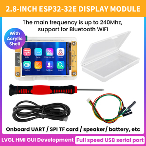 Mô-đun hiển thị ESP32-32E 2.8 inch thiết kế tích hợp cao với Vỏ Acrylic không có màn hình cảm ứng - Product Image 3