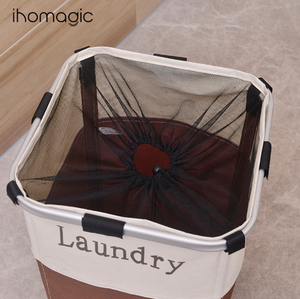 Rouler sur l'image pour zoomer Panier de rangement carré en tissu Organisateur Bin pour jouets Livres Vêtements Cadeaux Animaux de compagnie-Parfait pour la maison - Product Image 3