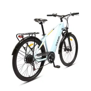 TXED New Design 7-Speed Mountain Electric Bicycle Hybrid 250W Electric City Bicycle