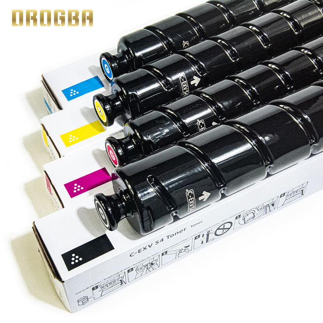 Compatible DROGBA CEXV54 Toner Cartridge for IRC3025 IR ADV C3025 Full High Page Yield 12000 Pages Color STMC ISO
