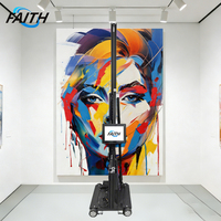 Système d'impression murale industrielle personnalisée Faith Wholesale pour la décoration de hôtels par jet d'encre