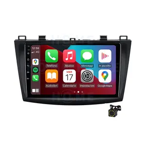 Car Radio Stereo Android 10 Carplay Auto For Mazda 3 2009-2013 Multimedia DVD Player GPS Navigation Audio Head Unit 4G WiFi DSP