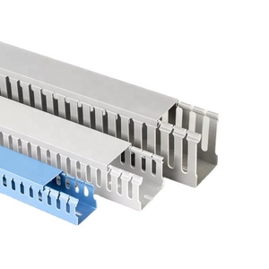 Gaine de câblage électrique en PVC OEM 25*25, <span class=keywords><strong>conduit</strong></span> de câble flexible en PVC - Product Image 1