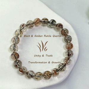 Bracelet en pierre avec perles de verre colorées, énergie naturelle, option d'expédition prioritaire, coffret cadeau à assembler - Product Image 2