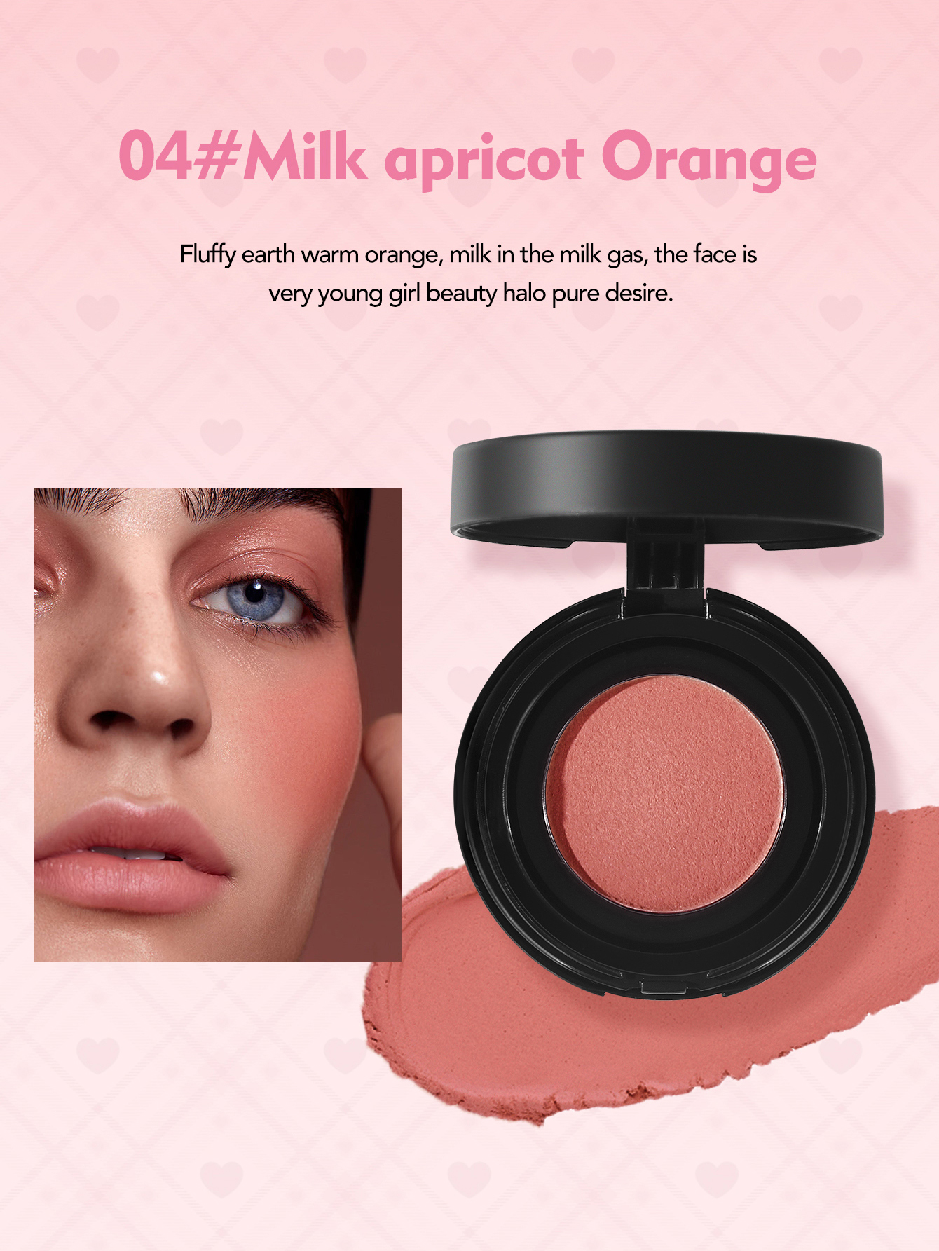 Milk peach orange