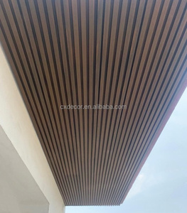 Rivestimento per Pareti Esterne Impermeabile, Pannelli <span class=keywords><strong>in</strong></span> <span class=keywords><strong>Legno</strong></span> Composito WPC per <span class=keywords><strong>Soffitti</strong></span>, Grondaie e Cornici per Tetti - Product Image 3