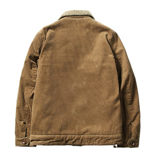 <span class=keywords><strong>Giacca</strong></span> <span class=keywords><strong>a</strong></span> vento Cardigan classico da <span class=keywords><strong>uomo</strong></span> con Parka Causal maschile colletto invernale con bottone giacche di cotone caldo imbottite in <span class=keywords><strong>velluto</strong></span> <span class=keywords><strong>a</strong></span> <span class=keywords><strong>coste</strong></span> - Product Image 2