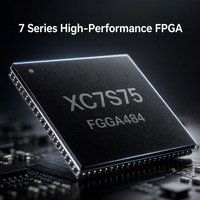 Nouvelle puce FPGA IC XC7S75-2FGGA484I garantie d'origine, 338 I/O 484FBGA 2026 pour applications électroniques